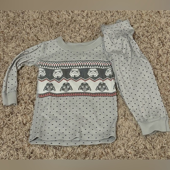 Hanna Andersson x Star Wars Fair Isle Pajamas, 18-24m - Picture 1 of 2